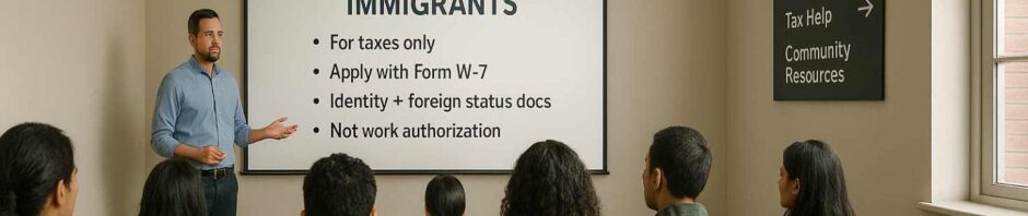 ITIN Numbers for Immigrants